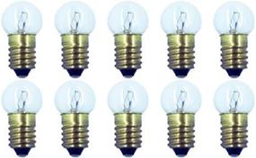 img 2 attached to 💡 CEC Industries #428 Bulbs, 12.5V, 3.125W, E10 Base, G-4.5 Shape (Pack of 10) – High-Quality Miniature Bulbs for Versatile Illumination Needs