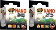 zoo med labs 35w 🔆 nano halogen heat lamp - twin pack logo