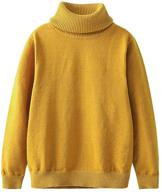 phorecys turtleneck 140 height boys' clothing: stylish sweaters for a trendy look! logo