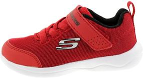 img 3 attached to 👟 Skechers Skech Stepz Черные кроссовки для мальчиков младенцев с динамичным комфортом