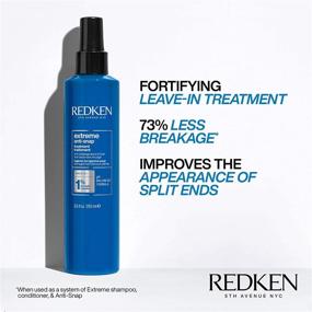 img 2 attached to Redken Extreme Anti-Snap & Anti-Breakage Leave-In Treatment: Ultimate Solution