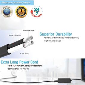 img 2 attached to Charger Compatible Toshiba Satellite Adapter Laptop Accessories for Chargers & Adapters