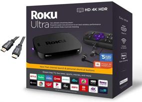img 4 attached to 4K/HD/HDR Roku Ultra Streaming Media Player with Premium JBL Headphones and Ghost Manta 4K HDMI Cable