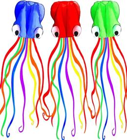 img 4 attached to Hengda Kids Software - 🐙 Octopus Kite: The Perfect Long-Lasting Option