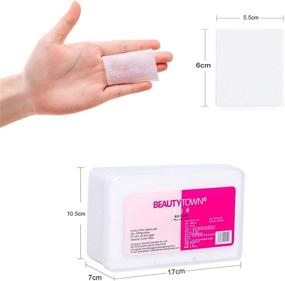 img 1 attached to Lint-Free Facial Cotton Pads - 1000pcs of Face Wipes