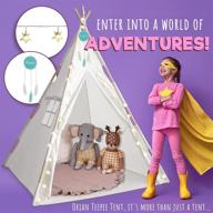 🧚 enchanting fairy tale kids teepee tent logo