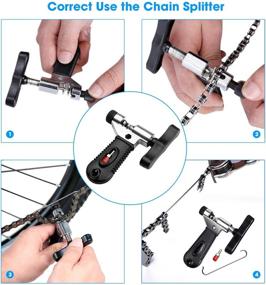 img 3 attached to SINGARE Multi Function Bicycle Cycling Mechanic