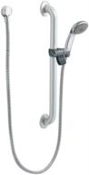 🚿 moen 52224gbp25 commercial slide bar/grab bar hand shower system: chrome finish and 2.5 gpm logo