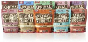 img 2 attached to 🐶 Primal Freeze Dried Beef Dog Food Nuggets, 14 oz - Made in USA, Raw Diet, Grain Free Topper/Mixer