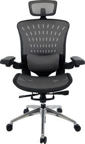 img 4 attached to Kelay Mesh Home Office Chair - Ergonomic Desk Chair for Work - Ultimate Adjustability, Comfort, and Posture Support - Grey