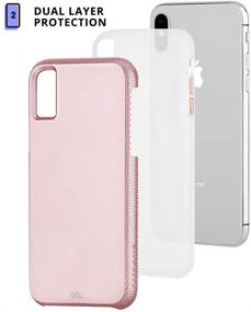 img 2 attached to Case-Mate - IPhone XS Grip Case / IPhone X Grip Case - TOUGH GRIP - IPhone 5 Portable Audio & Video