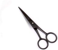 scissors hair cutting eyebrows moustache logo