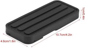 img 2 attached to 🚗 Aramox Car Accelerator Pedal Pad: Gas Rubber Pedal Cover for Transporter T4 1990-2003 - 171721647