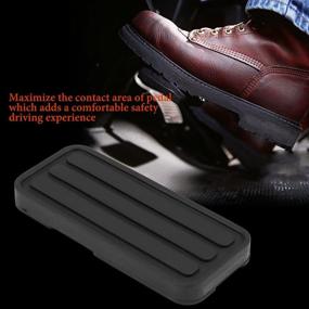 img 3 attached to 🚗 Aramox Car Accelerator Pedal Pad: Gas Rubber Pedal Cover for Transporter T4 1990-2003 - 171721647