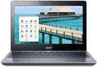 (renewed) acer c720 11.6in chromebook intel celeron 1.40ghz dual core processor, 2gb ram, 16gb w/chrome os - affordable and reliable refurbished laptop for everyday use logo