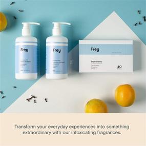 img 3 attached to 🌸 FREY All-in-One Package: Concentrated Clothing Detergent, Fabric Softener, and Dryer Sheets