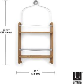 img 3 attached to 🚿 Umbra Barrel Shower Caddy 11.18 x 33.53 x 64.26 cm - Organize Your Shower Essentials with Style!