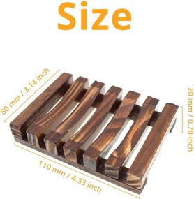 img 3 attached to KUFUNG Flexible Silicone Waterfall Wood Square