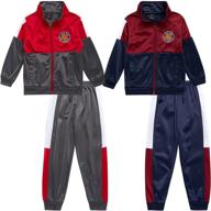 active toddler boys tracksuit by quad seven - boys' clothing logo