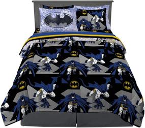 img 3 attached to Franco Bedding Super Comforter Batman Bedding