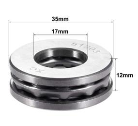img 1 attached to XMHF Carbon Thrust Bearing 18Mmx35Mmx12Mm