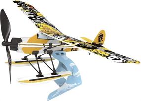 img 3 attached to 🛩️ Experience Fun and Adventure with the PLAYSTEAM Rubber Band Aeroplane Seaplane!
