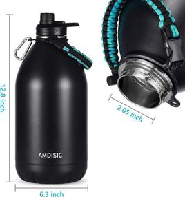 img 2 attached to AMDISIC Insulated Stainless Braided Outdoor