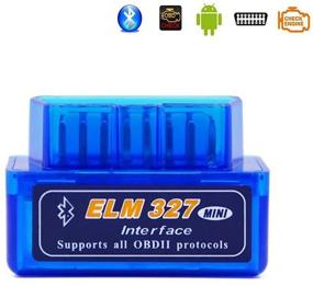 img 4 attached to 🔌 Bluetooth OBD2 Scanner for Android - VertHome OBDII Car Diagnostic Adapter, Check Engine Light Code Reader & Scan Tool