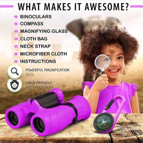 img 2 attached to 🔍 Kids Promora Binoculars: Enhancing Fun and Exploration