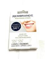 😁 rembrandt whitening strips - 4 strips for 2 treatments logo
