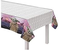 multicolor star wars yoda paper table cover - 1 piece logo