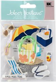 img 1 attached to 🌞 Summer Gear Dimensional Stickers by Jolees Boutique