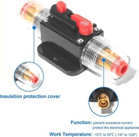 img 2 attached to Monrand Inline Circuit Breaker Protection Industrial Electrical