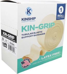 img 4 attached to 🔒 KinGrip Latex-Free Cotton Spandex Tubular Elastic Support Stockinette Bandages: Soft and Fragile Skin Protection from Kinship Comfort Brands (Size E - 3.5' x 10 Meter)