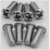 🔩 high-quality m4x12mm screws: perfect fit for 30-inch tvs or monitors (2 packs) logo