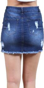 img 1 attached to Urban Look Womens Distressed Skirts