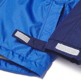 img 2 attached to Boys' Midweight Fleece Lined Windbreaker Jacket by OshKosh B'Gosh