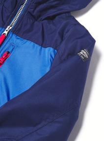 img 3 attached to Boys' Midweight Fleece Lined Windbreaker Jacket by OshKosh B'Gosh