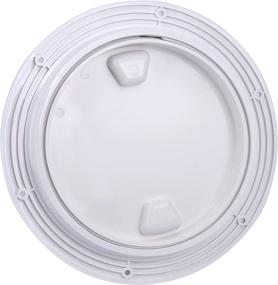 img 3 attached to Amarine Made 9.84-inch/250mm Round Non-Slip Boat Inspection Hatch with 7-inch/180mm Opening Diameter