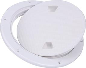 img 2 attached to Amarine Made 9.84-inch/250mm Round Non-Slip Boat Inspection Hatch with 7-inch/180mm Opening Diameter