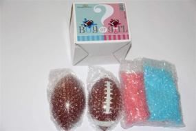 img 2 attached to Enhanced Gender Reveal Football: Pink and Blue Powder with Secure Closure Delivers an Extraordinary Experience At Your Gender Reveal Celebration!