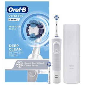 img 4 attached to Oral B Vitality Limited Precision Clean 🦷 Rechargeable Toothbrush - White Refill for Optimal Oral Cleanliness