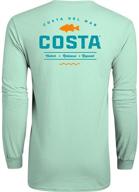 costa del mar topwater heather men's clothing and active логотип