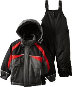 img 2 attached to 🧥 Rothschild Little Colorblock Snowsuit: Stylish Large Boys' Clothing and Jackets & Coats