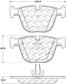 img 1 attached to Улучшите торможение с помощью тормозных колодок StopTech 309.09190 Sport: в комплекте шайбы и крепежные детали!