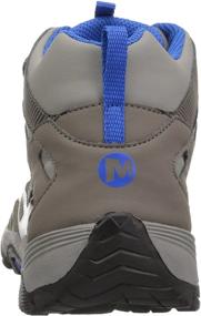 img 2 attached to 👟 Средние лиловые туристические ботинки для девочек и мальчиков Merrell