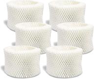 🔍 yuefeng 6 pack humidifier filters replacement for honeywell hac-504, hac-504aw, hcm 350 - high quality filters to enhance humidifier performance (6-pack) логотип