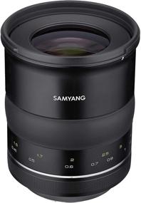 img 2 attached to 📷 Black Samyang SYXP50-C High Speed Lens for Canon EF, featuring Built-in AE Chip and f/1.2 Aperture