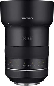 img 4 attached to 📷 Black Samyang SYXP50-C High Speed Lens for Canon EF, featuring Built-in AE Chip and f/1.2 Aperture