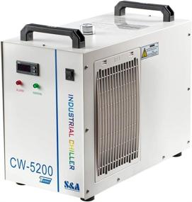 img 4 attached to Cloudray S&A Industrial Water Chiller 110V CW5200DH (Upgraded 5200DG) - Efficient Laser Chiller for CO2 Engraver Cutter - Engraving Cutting Water Cooling - Fast US Shipping Duty Free